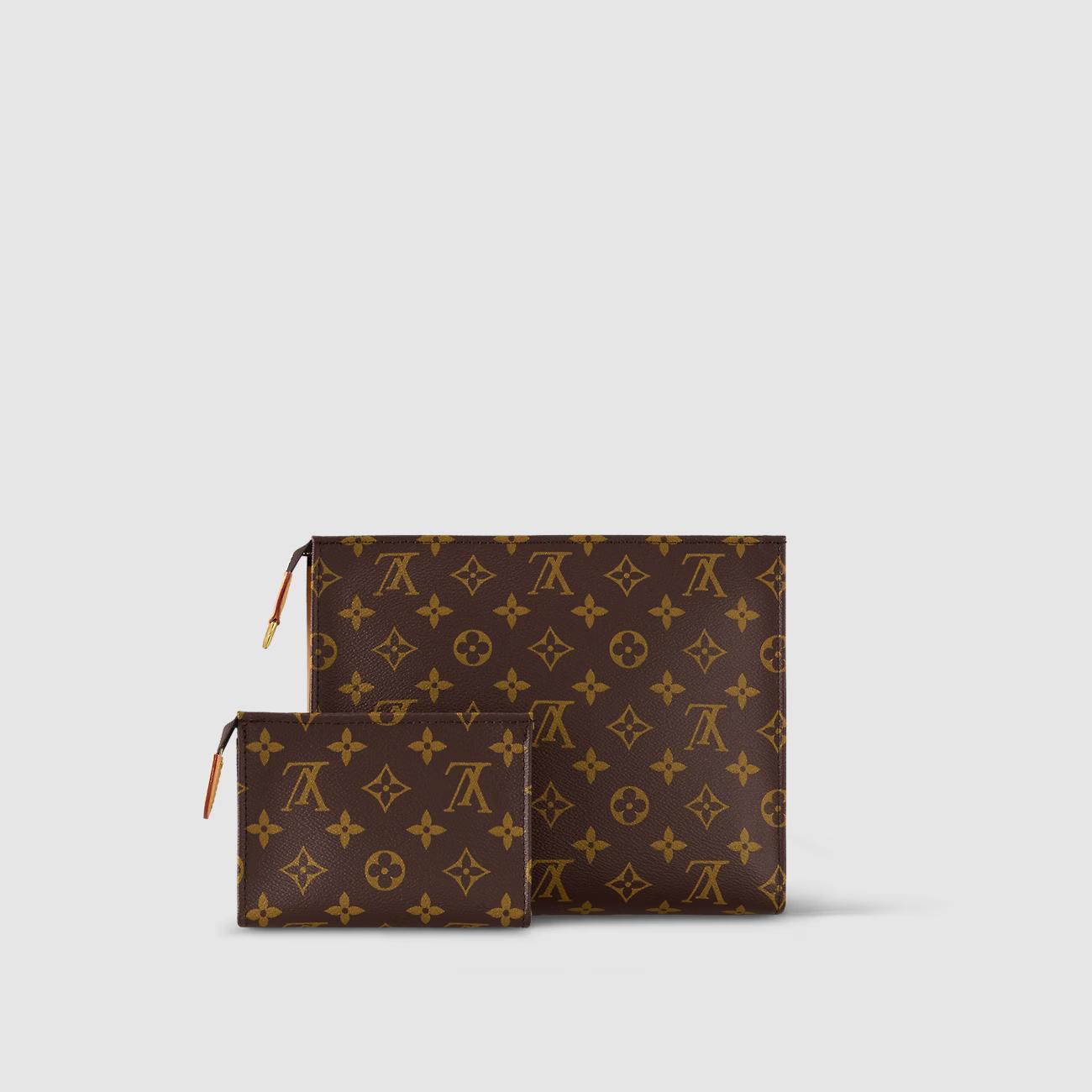 Túi Louis Vuitton Toiletry Pouch On Chain Nữ Monogram